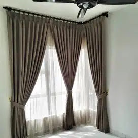 Termurah Gorden Free Survey Wallpaper Dinding Korden Gordeng  Horden