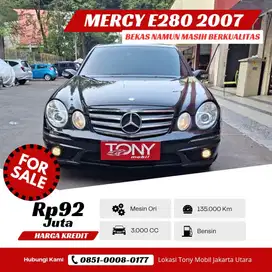 Mercy E280 7G-tronik 3.0 AT 2007 Hitam