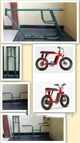 Frame sepeda 24 bisa untuk sepeda manual bisa e-bike