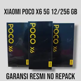SALE POCO X6 5G 12/256 BARU FRESH