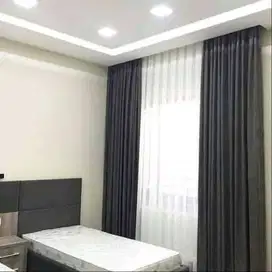 FRE SURVEY Gorden Blackout Sekat Klinik Hordeng Pintu Gordyn Vitrase