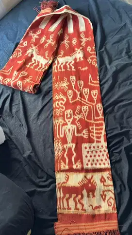 KAIN ANTIK IKAT SUMBA WARNA CANTIK