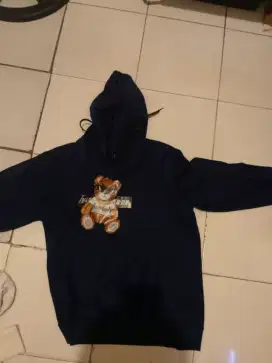 Hoodie Biru Size XL
