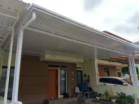 Kanopi carport dan plafon upvc