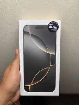 Iphone 16 Pro Max 256GB Natural titanium garansi GDN