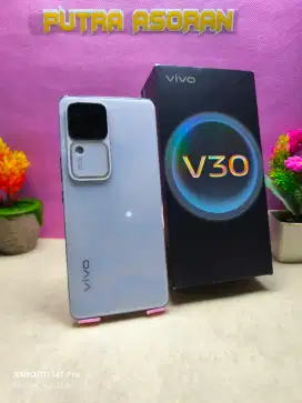 Vivo V30 5G ram 12/512gb fulset mulus mewah layar lengkung