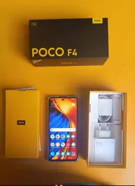 Foco F4 8/256 5G fullset Mulus