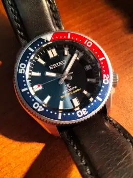 Jam homage modding model Seiko diver pepsi midsize automatic