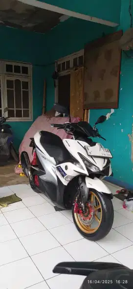 Motor Yamaha aerox 2017 pajak hidup modif mulus