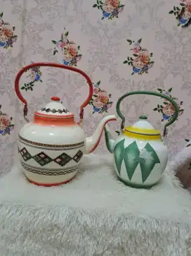 Teko cantik satu set 2 teko