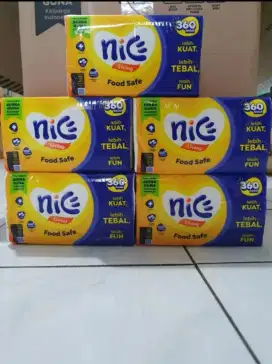 10pack Tisu Nice 360helai 180sheet tebal halus lembut