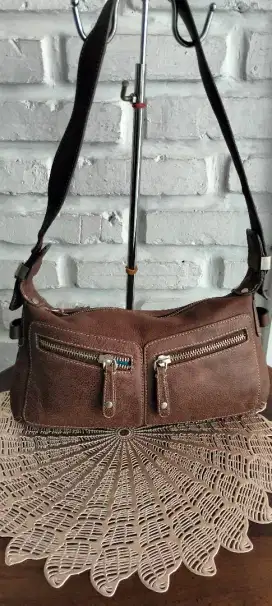 Tas Hobo kulit coklat