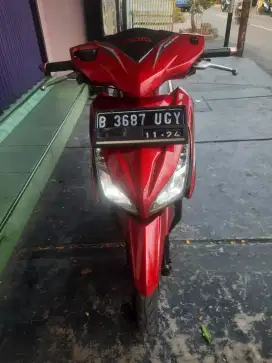 vario 110 led fi 2014 mulus bagus mesin normal
