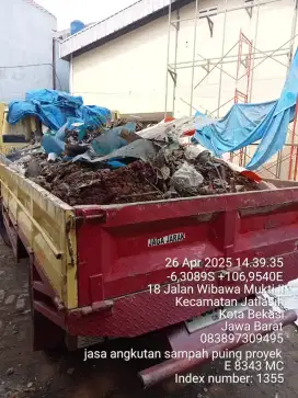 Jasa angkut puing sampah