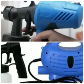 (KRANGGAN TEKNIK)spray gun elektrik kompresor utk ngecat