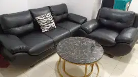 DIJUAL CEPAT 1 SET SOFA & MEJA GRANIT