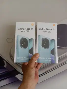 [ Respon WA ] Redmi Note 14 Pro+ 5G 12/512 Garansi 15bln Free Givebox