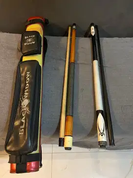 Dijual playing stick bilyar merk Fury (shaft carbon ala SVB)