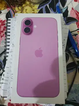 Iphone 16 plus 128gb pink garansi ibox 1 tahun