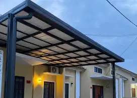 Pemasangan kanopi baja ringan