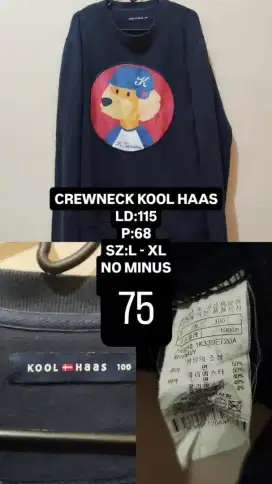 Crewneck kool has