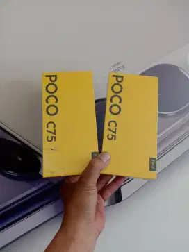 [ Fast respon WA] Poco C75 NFC 8/256 Garansi resmi 15bulan