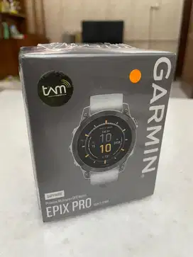 Garmin Epix Pro (Gen 2) Sapphire 47mm - Titanium with Whitestone Band