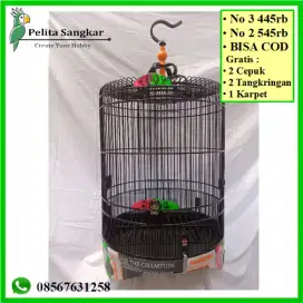 Kandang murai rafi jaya no3 gratis cepuk tangkringan karpet