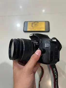 Canon 600d mulus murah lengkap
