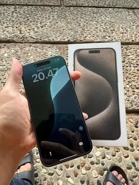 IPHONE 15 PRO MAX 512GB IBOX GARANSI AKTIF JUNI 2025