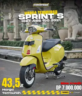 PIAGGIO SPRINT S FACLIFT IGET 2021
