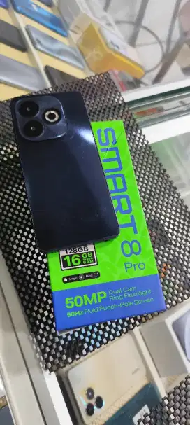 Infinix smart 8 pro ram 16/128 gb lengkap