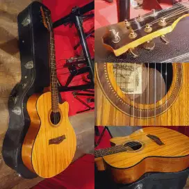 Gitar Akustik Camwood Original Tanam Besi Baja Empuk di Jari