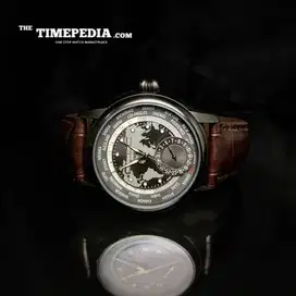 Frederique Constant Worldtimer FC-718x4h4/6 Black on Black Inhouse