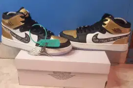 Jual cepat murah sepatu baru air jordan dior ori.