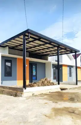 Kanopi bajaringan atap alderon