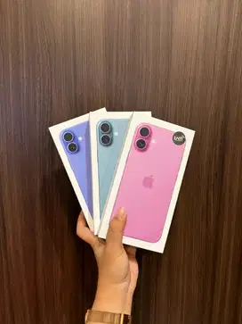 PROMO❗️IPHONE 16 128GB NEW IBOX cash/kredit/tukar tambah