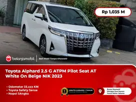 [TSS] Toyota Alphard 2.5 G ATPM Pilot Seat AT White 2023/2024