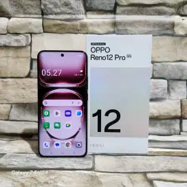 Oppo Reno 12 Pro 5G 12/512 Coklat Fulset segel mulus 98%  Garansi