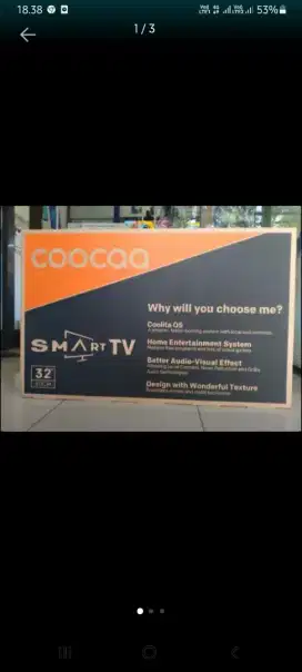 Coocaa 32inc smart tv bisa dg terima jasa psang serta jual bracket