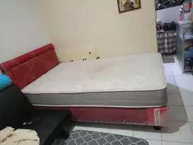1 set dipan dan kasur ukuran 120 X 200