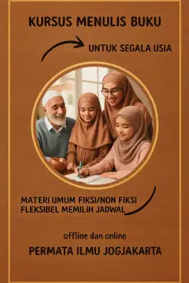 Kursus Menulis Buku Dan Artikel untuk semua usia