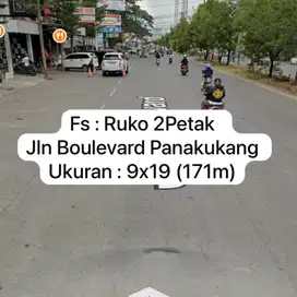 2 PETAK RUKO JL BOULEVARD