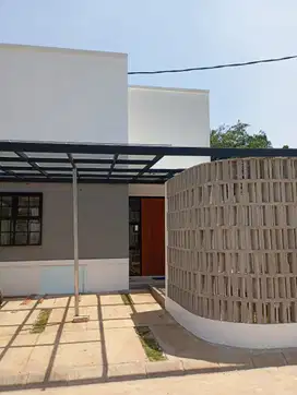 Jual Rumah modern minimalis Tanpa DP di Cilodong Depok, dekat KRL