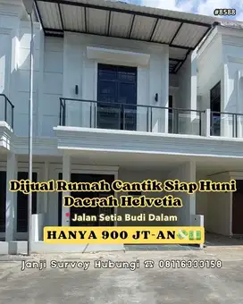 Dijual Rumah Cantik Siap Huni di Daerah Kapten Sumarsono