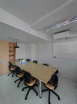 Sewa Kantor Furnish SOHO Pancoran 194 m2 Siap Huni, Strategis, Nego