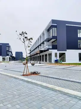 Ruko Hampton 2 facade Tipe Alfresco 2 Muka Gading Serpong