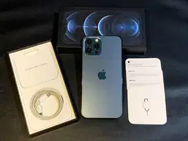 iPhone 12 Pro Max 128gb Pasific Blue Ex iBox PA/A Fullset Original
