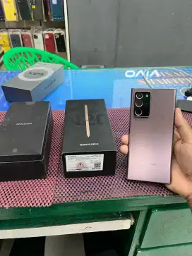 Samsung note 20 ultra 8/256 mlus lengkap