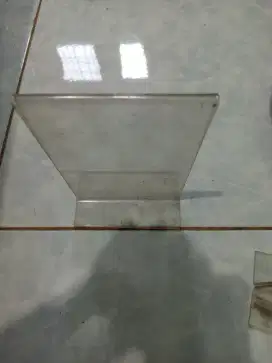 Acrylic tempat harga transparan